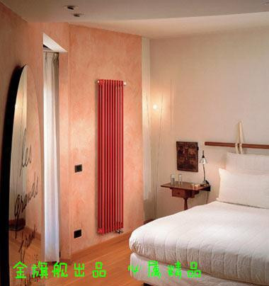家用暖氣片安裝圖-臥室暖氣片安裝效果，金旗艦出品