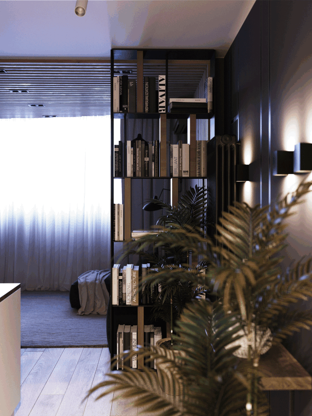 輕奢與空間感！39平米一居室裝修得當(dāng)如此巧妙！